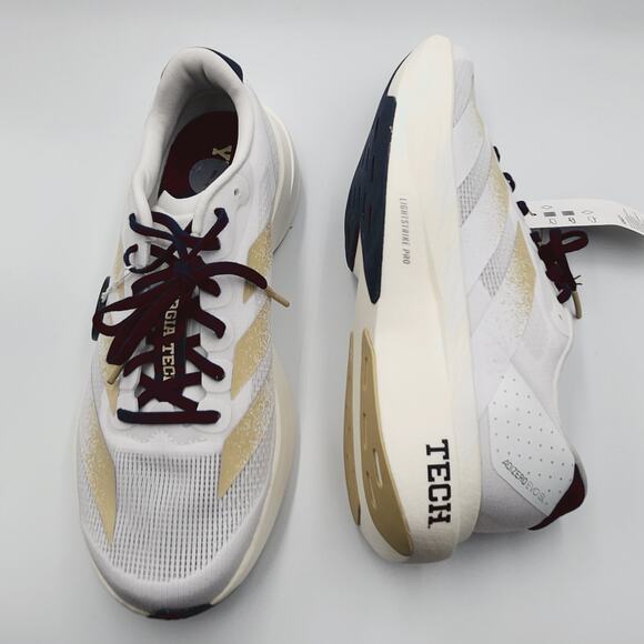 Mens Size 7 Adidas Sneakers Adizero Evo SL Low Top Georgia Tech Conavy JQ4577 main image 4